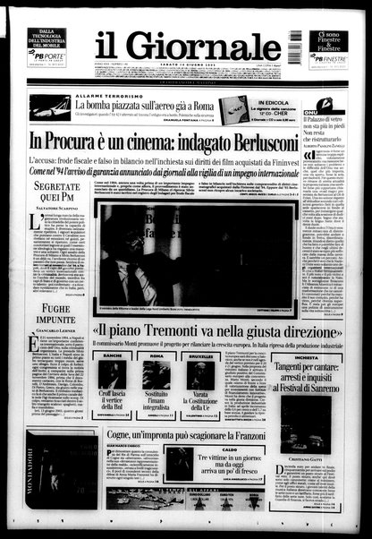 Il giornale : quotidiano del mattino